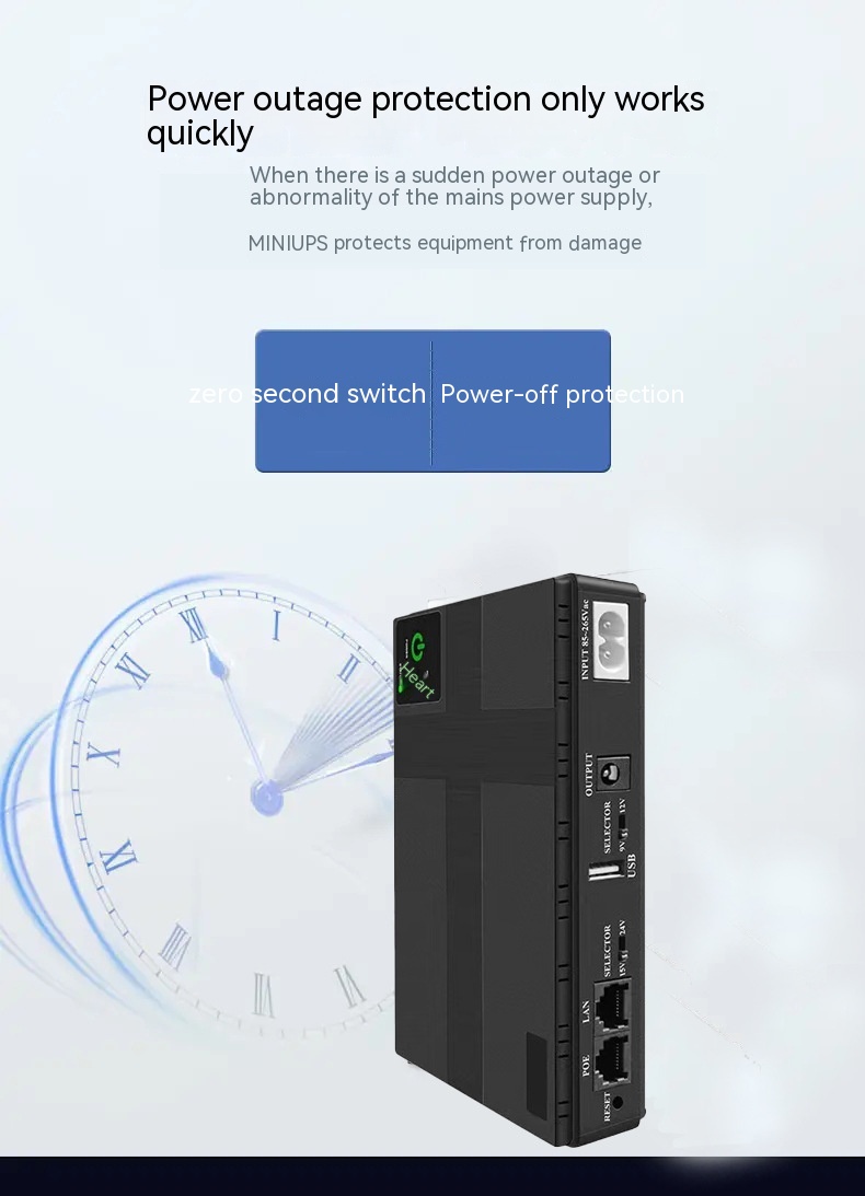 Uninterruptible Power Supply Miniups Router 14