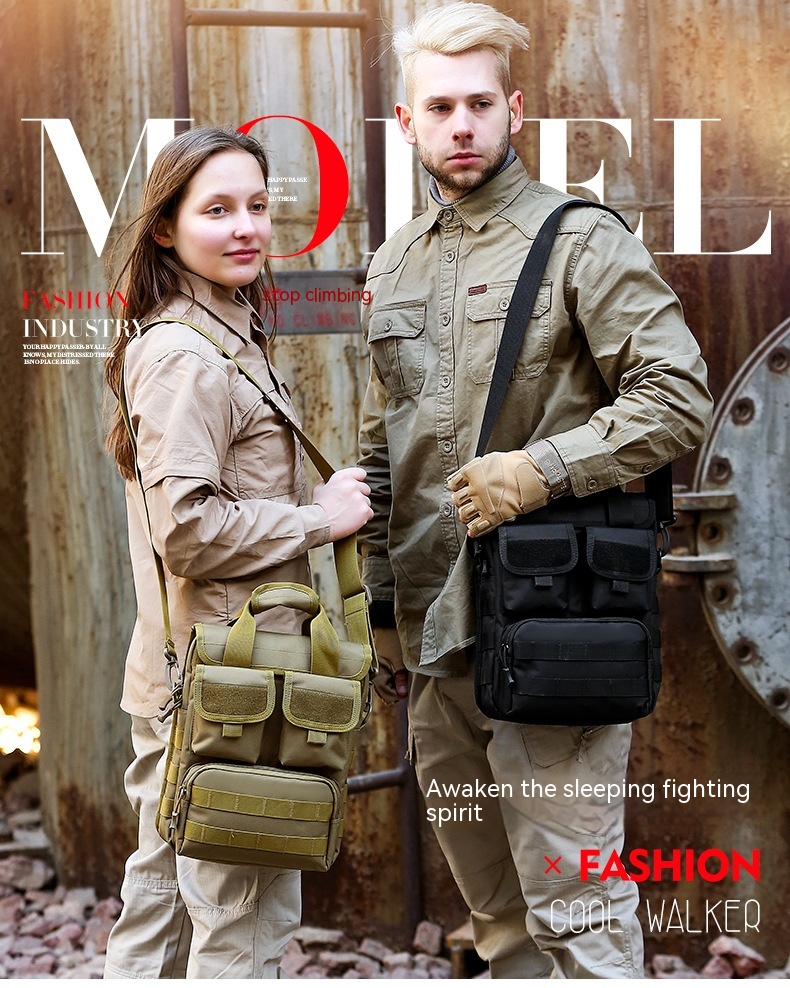 Men's Outdoor Camouflage Crossbody Tactical Handbag