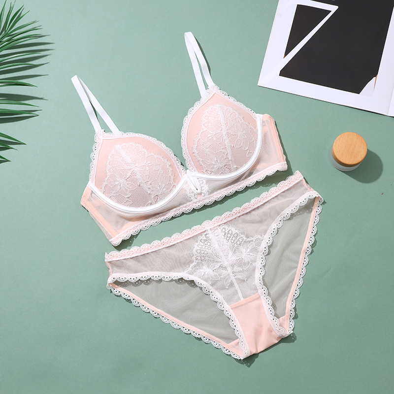 Title 2, French Mesh Stitching Summer Underwear