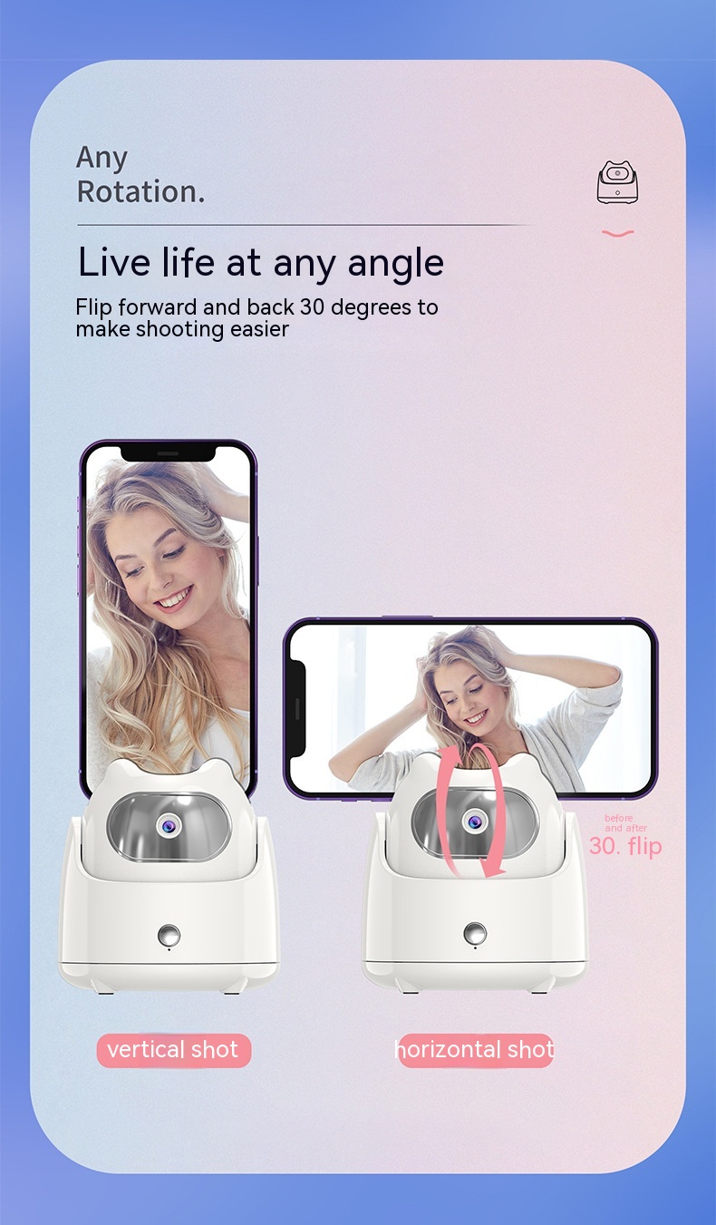 Mobile Phone Selfie Stick 360 Degree Rotation Stand For Live Streaming - Image 12