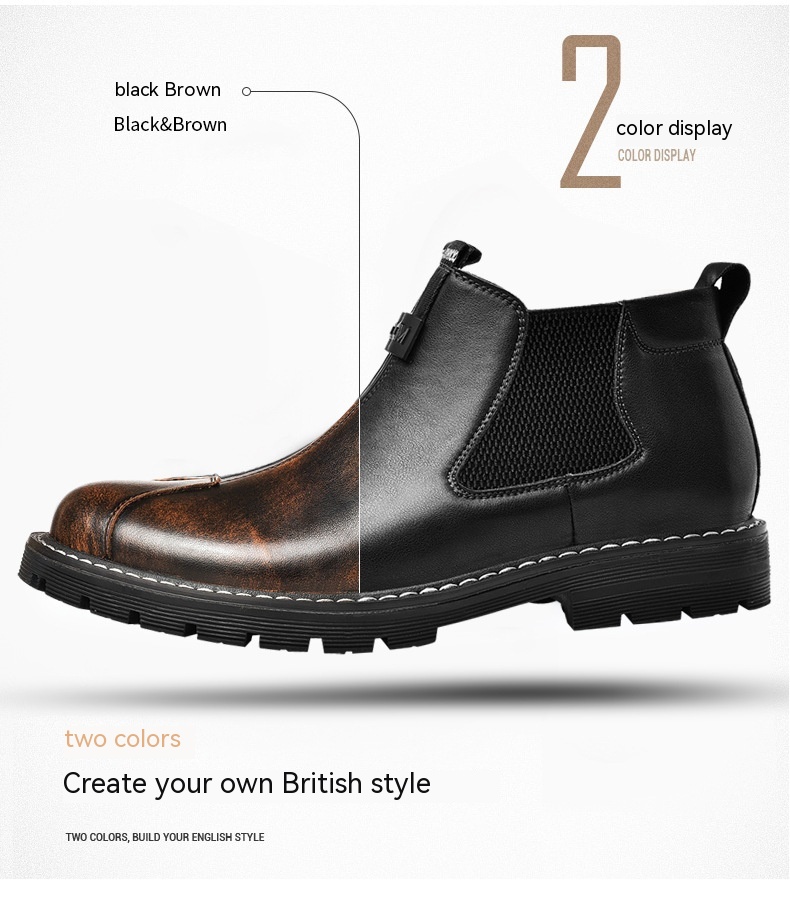 Title 20, Muške cipele business casual britanski retro pl...