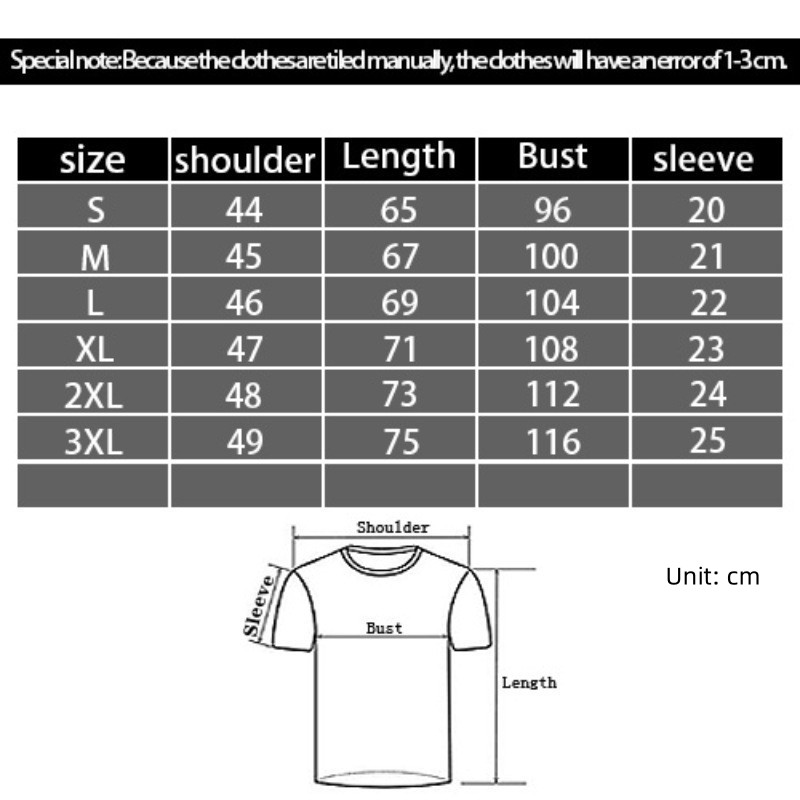 Title 1, T-Shirt Homme Impression Numérique 3D Col Rond ...