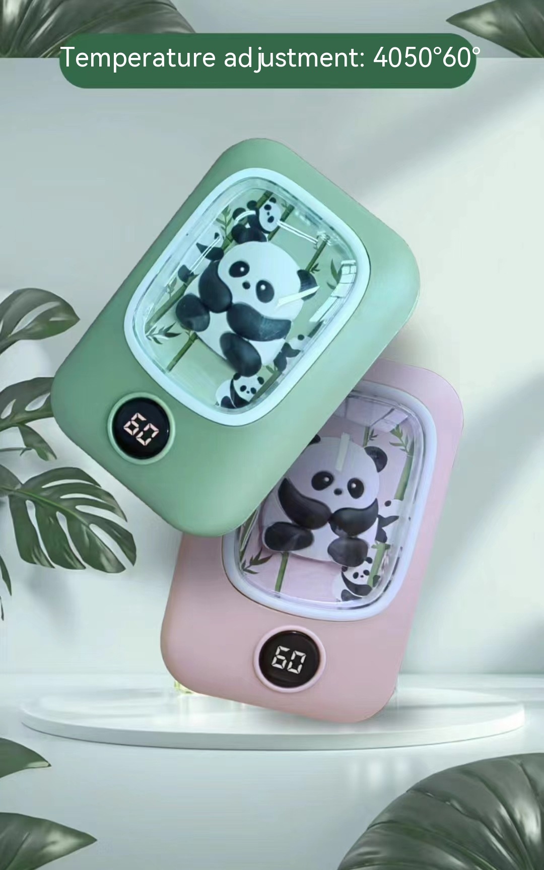 Panda Hand Warmer High Capacity Rechargeable Hand Warmer Hand Warmer Two-in-one Large Capacity Rechargeable Hand Warmer 12
