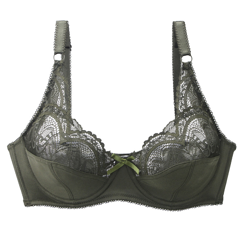 Title 6, Ultra-thin Bra With Steel Ring Upper Support Lace