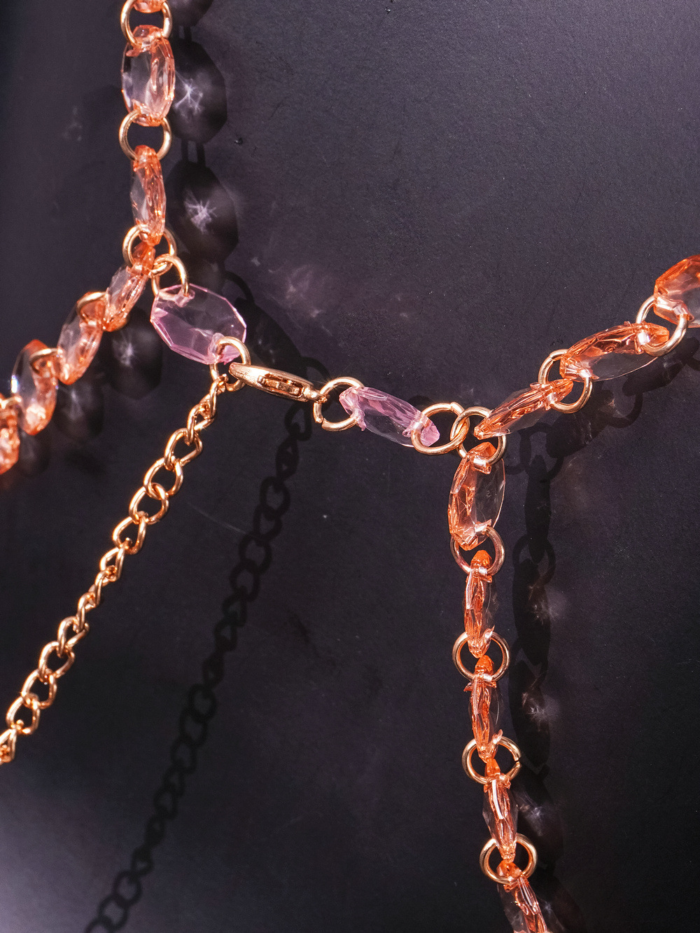 Title 7, Nightclub Gem Chain Strap Women