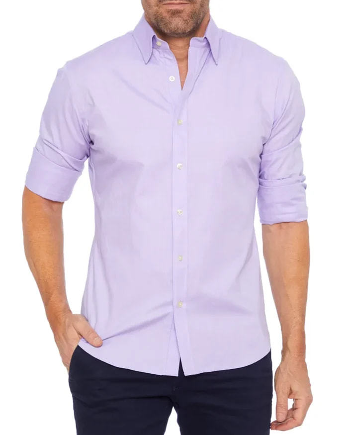 Title 4, Camicia a maniche lunghe con zip e bottoni da u...