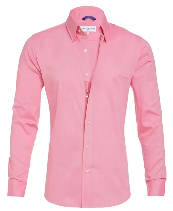 Title 6, Camicia a maniche lunghe con zip e bottoni da u...