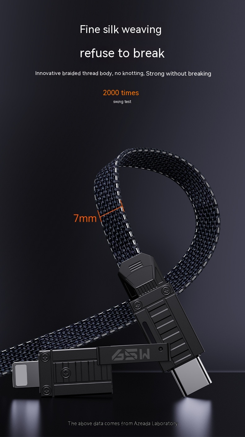 Armor Series 65W Fast Charge Data Cable Two Drag Two - Image 7