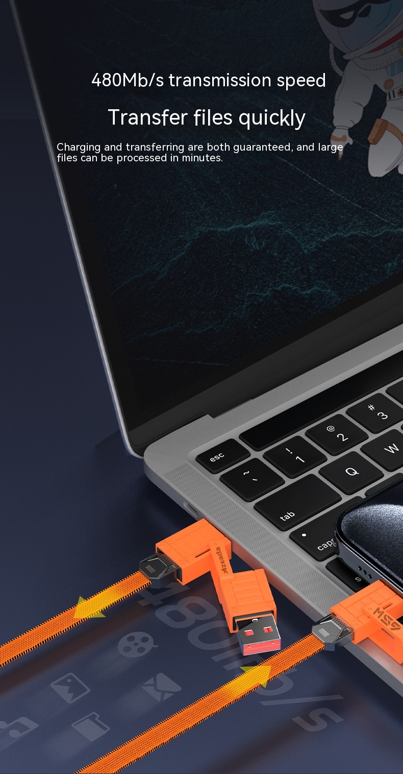 Armor Series 65W Fast Charge Data Cable Two Drag Two - Image 16