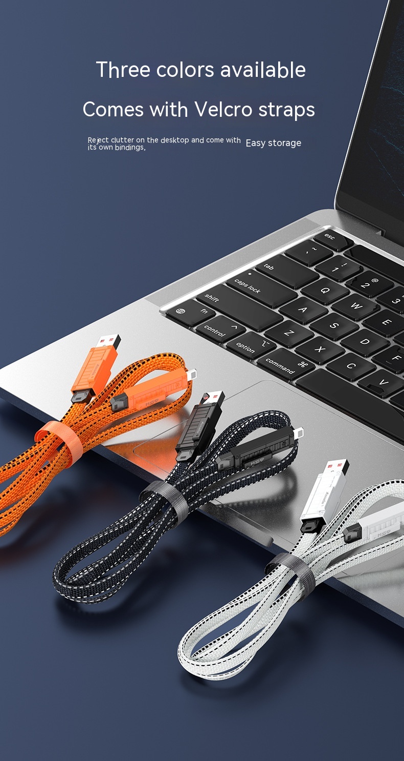 Armor Series 65W Fast Charge Data Cable Two Drag Two - Image 2