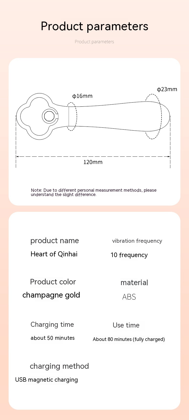 Private Small Portable Small Gold Stick Female 10