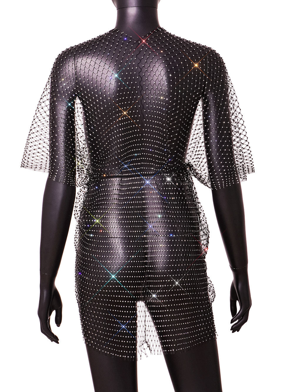 Title 12, Sexy Fishnet Rhinestone Women