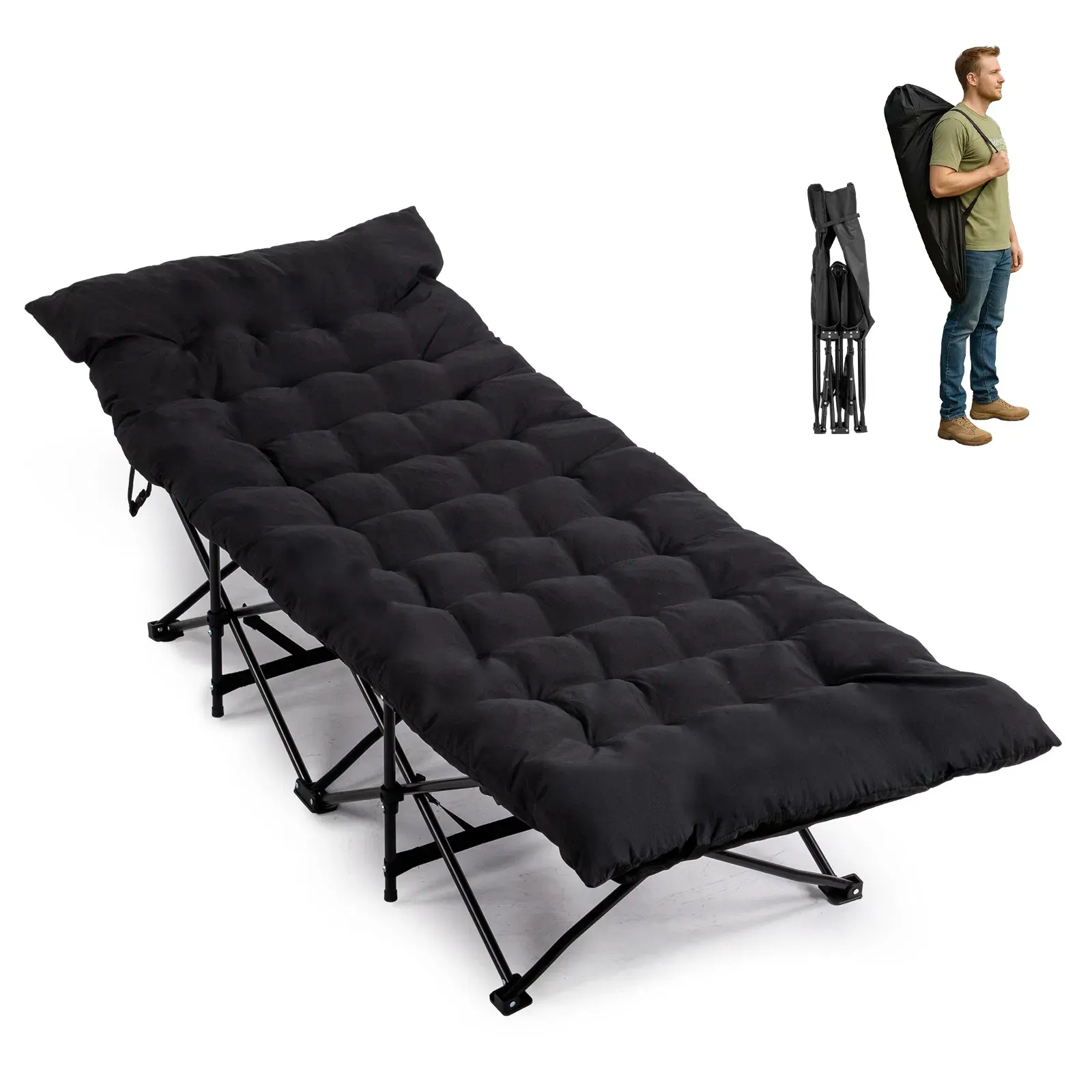 Folding Camping Cot Bed
