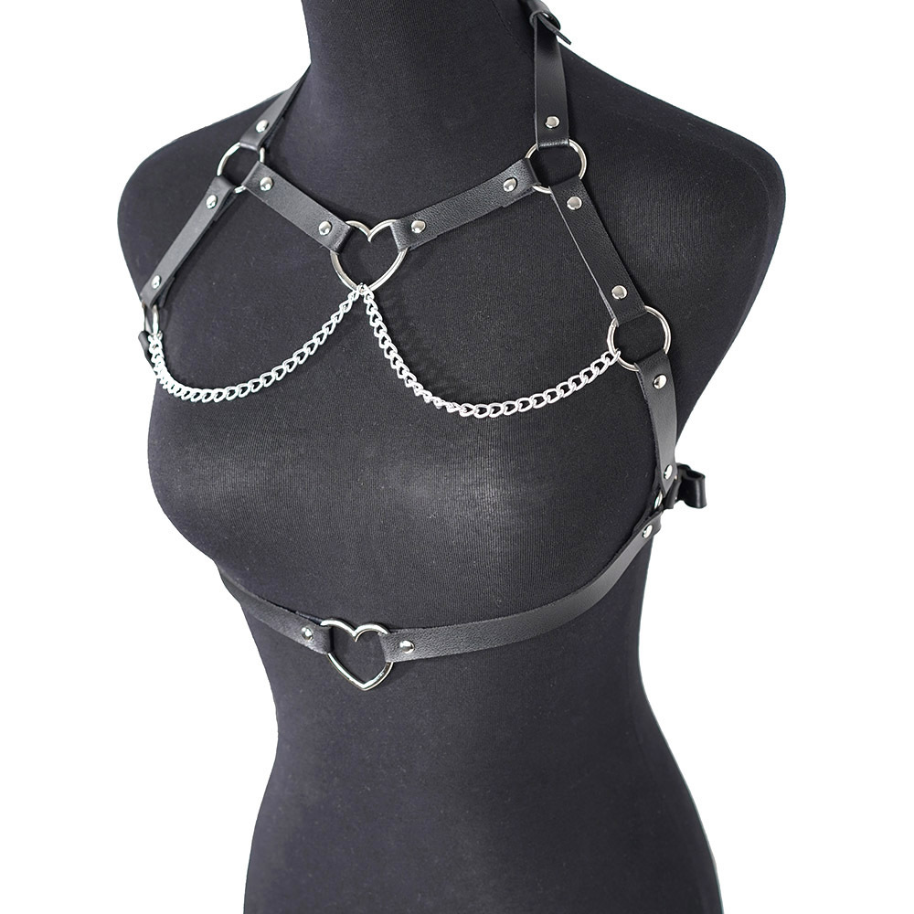 Title 1, Love Collar Belt Strap Integrated Punk Waist Seal