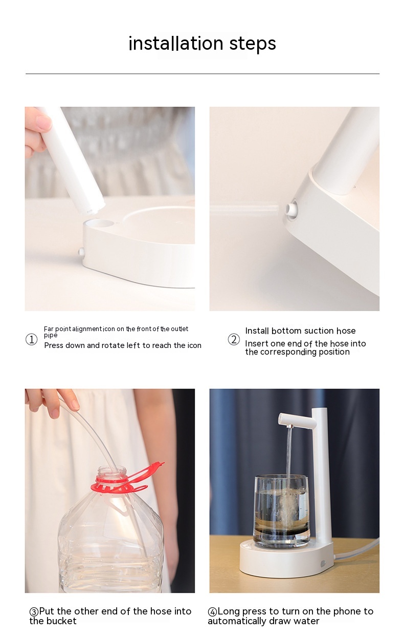 Smart Desktop Electric Pumping Water Device — foto 9