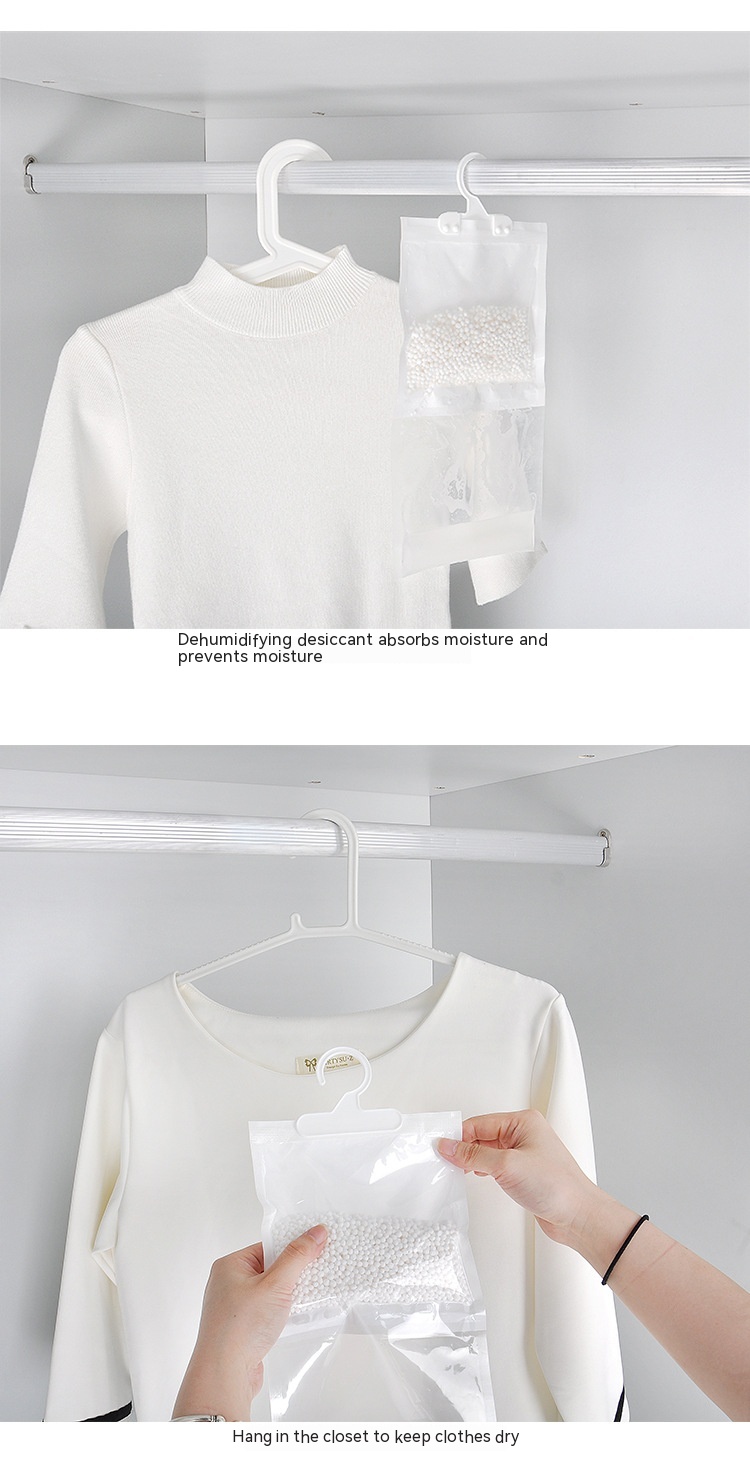Household Hanging Wardrobe Dehumidification Bag Moisture-proof Dehumidification Box Desiccant