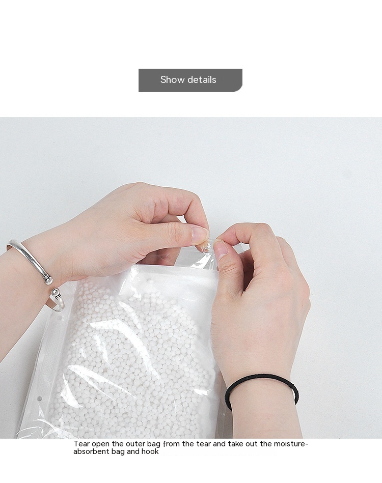 Household Hanging Wardrobe Dehumidification Bag Moisture-proof Dehumidification Box Desiccant