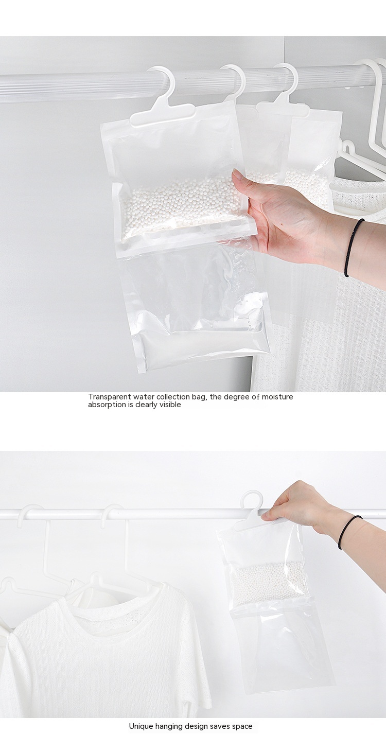 Household Hanging Wardrobe Dehumidification Bag Moisture-proof Dehumidification Box Desiccant