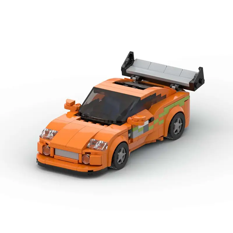 Sports Car Speed Series 8-grid Car Model Racing Gift