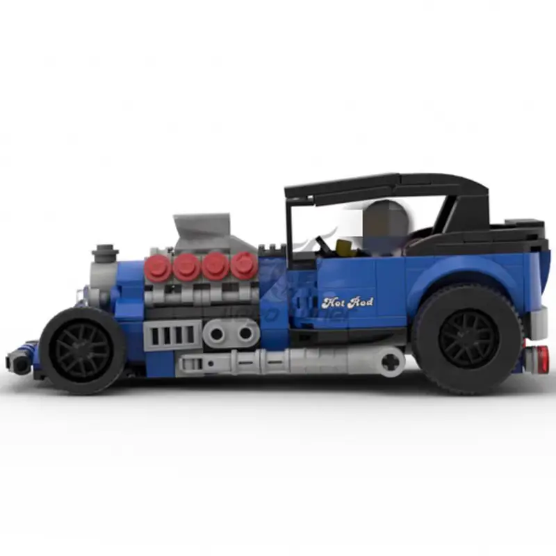 MOC-104840V8 Modified Car Puzzle Domestic Assembled Building Blocks Boy Toy Model Gift