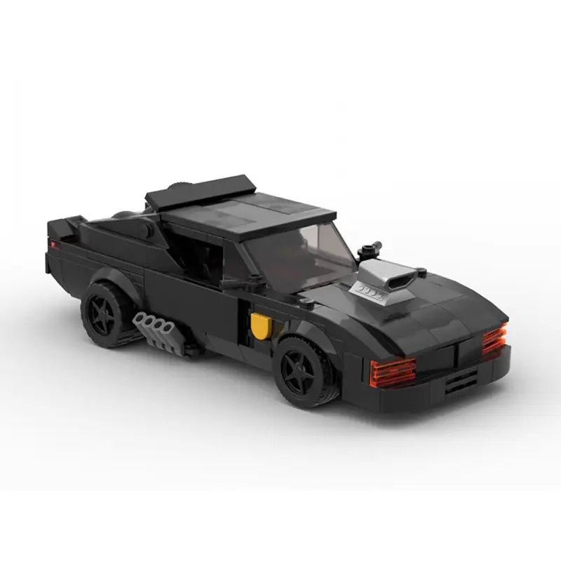 MOC-59331 Max V8 Interceptor 8 Grid Speed Series Building Blocks Boy Toys