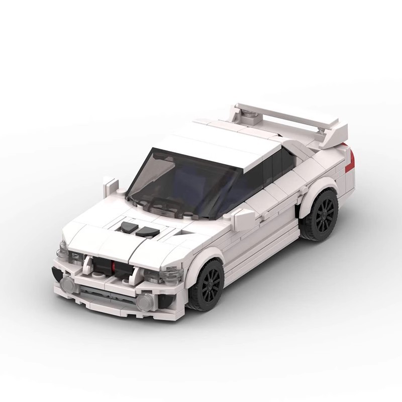 Building Blocks Compatible With Car Assembled Toy Racing Model