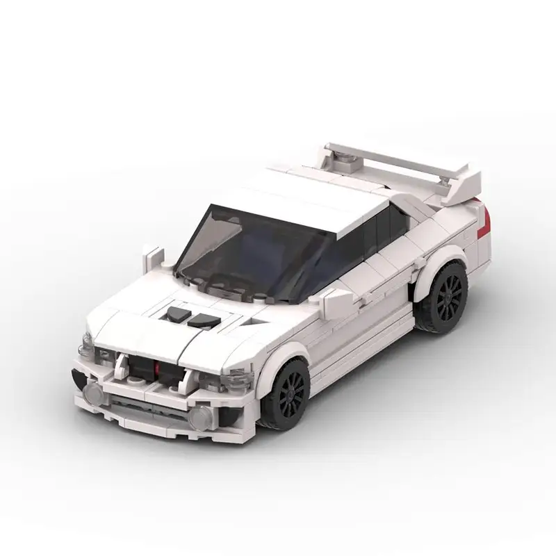 Building Blocks Compatible With Car Assembled Toy Racing Model