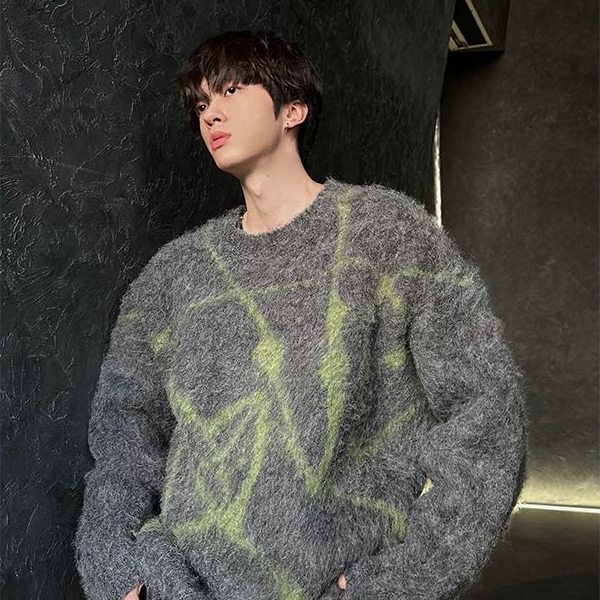 Men's Pullover Loose Sweater