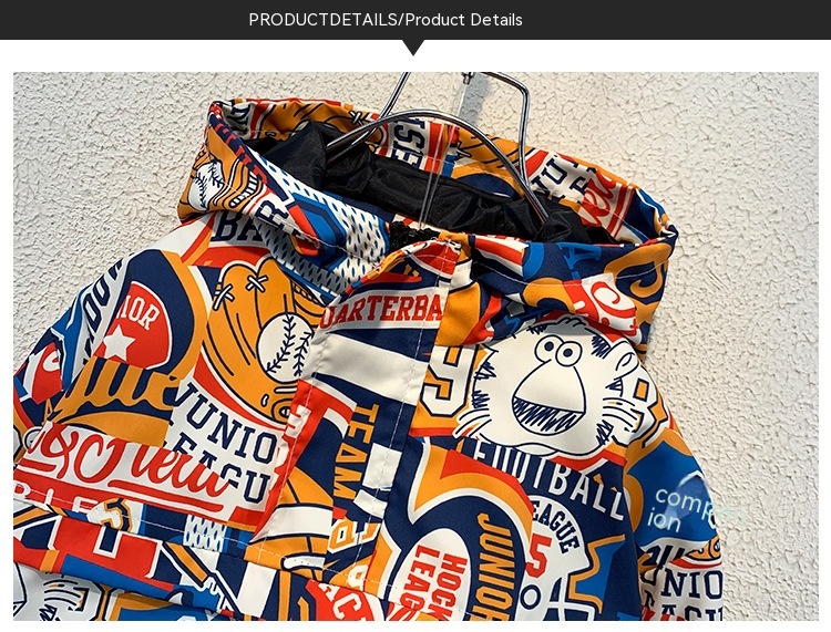 Boys' Suit Spring And Autumn Stylish Clothes Trendy Small Autumn Clothes Fashionable Baby Shell Jacket Two-piece Suit