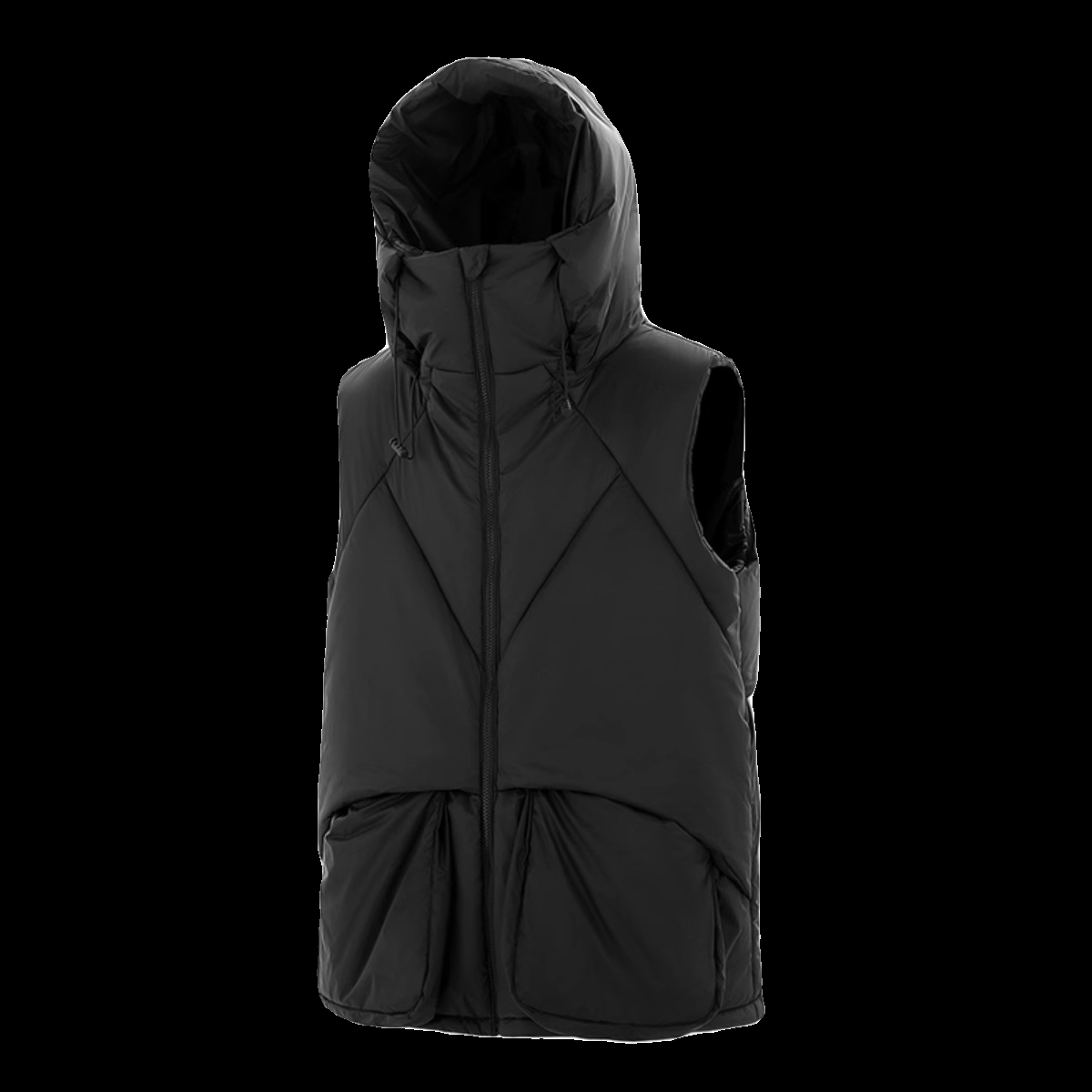 Winter New Functional Large Pocket Waistcoat Cotton-padded Coat Men