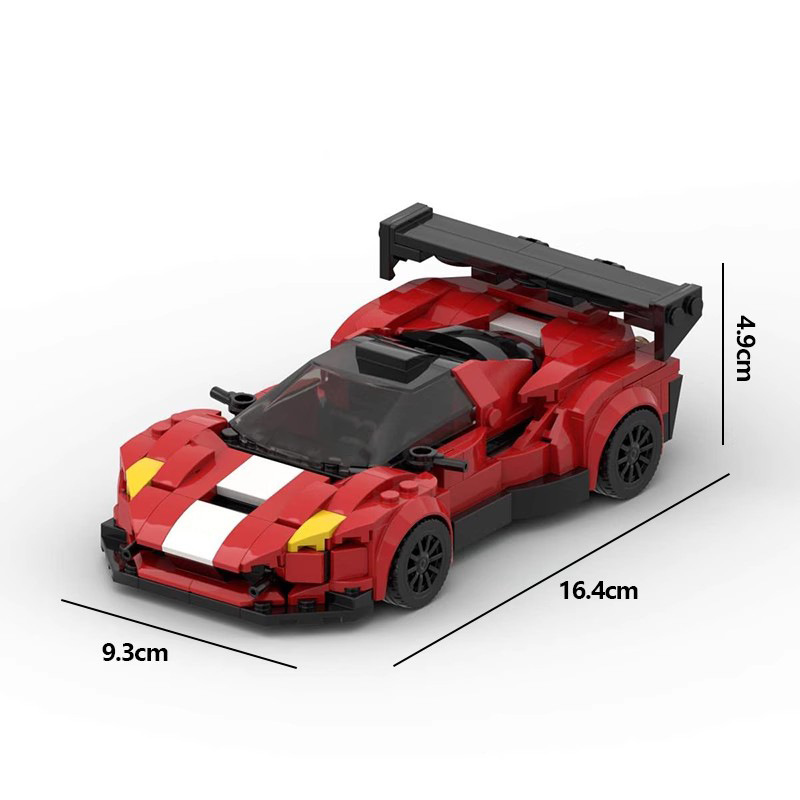 Title 1, Modelo de carro montado faça você mesmo com blo...