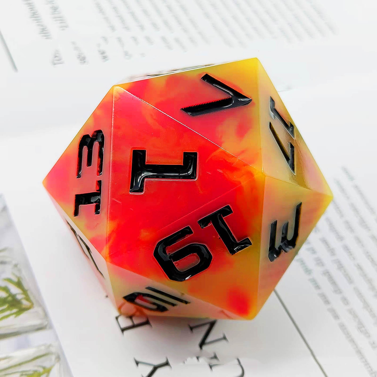 Title 4, Multi-sided Giant Resin Dice