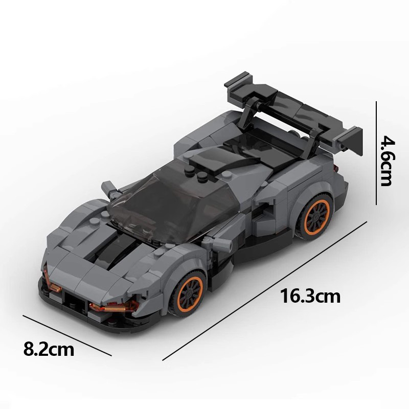 Title 1, Building Block Toy Creative Super Sports Car Sp...