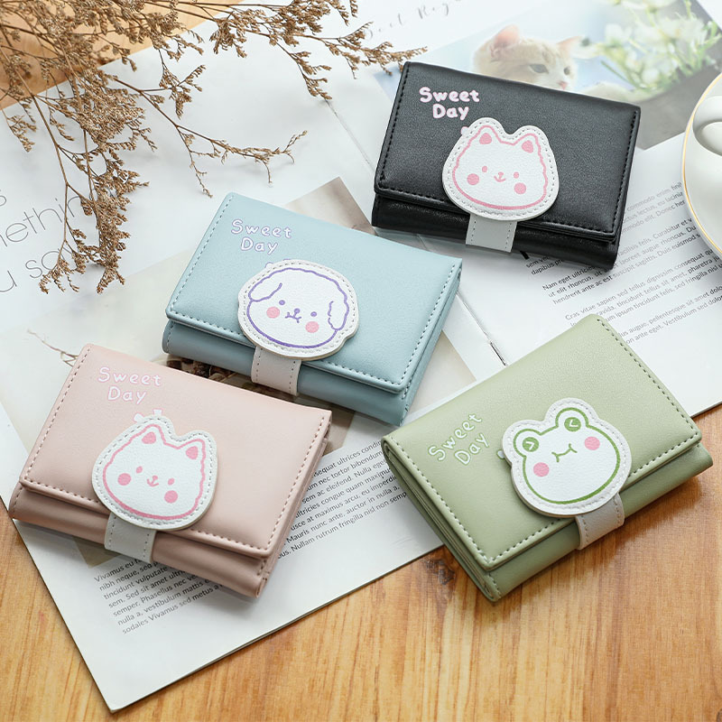 Cute Short Cartoon Coin Purse - Image 4