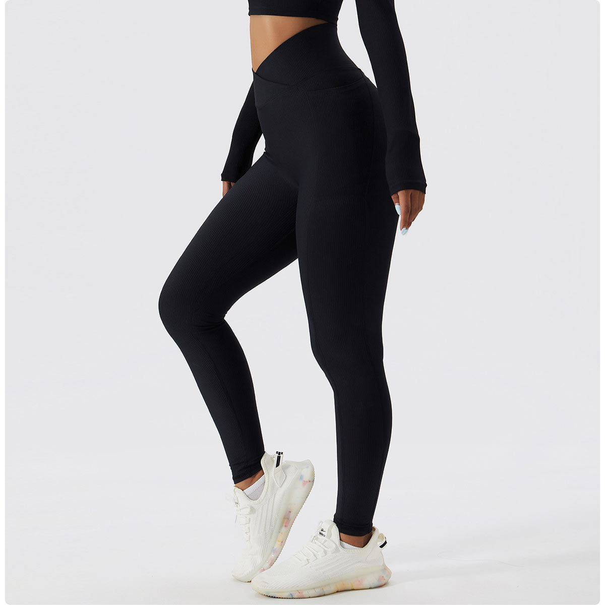 Title 4, High Waist Fitness Leggings mit Taschen, Skinny...