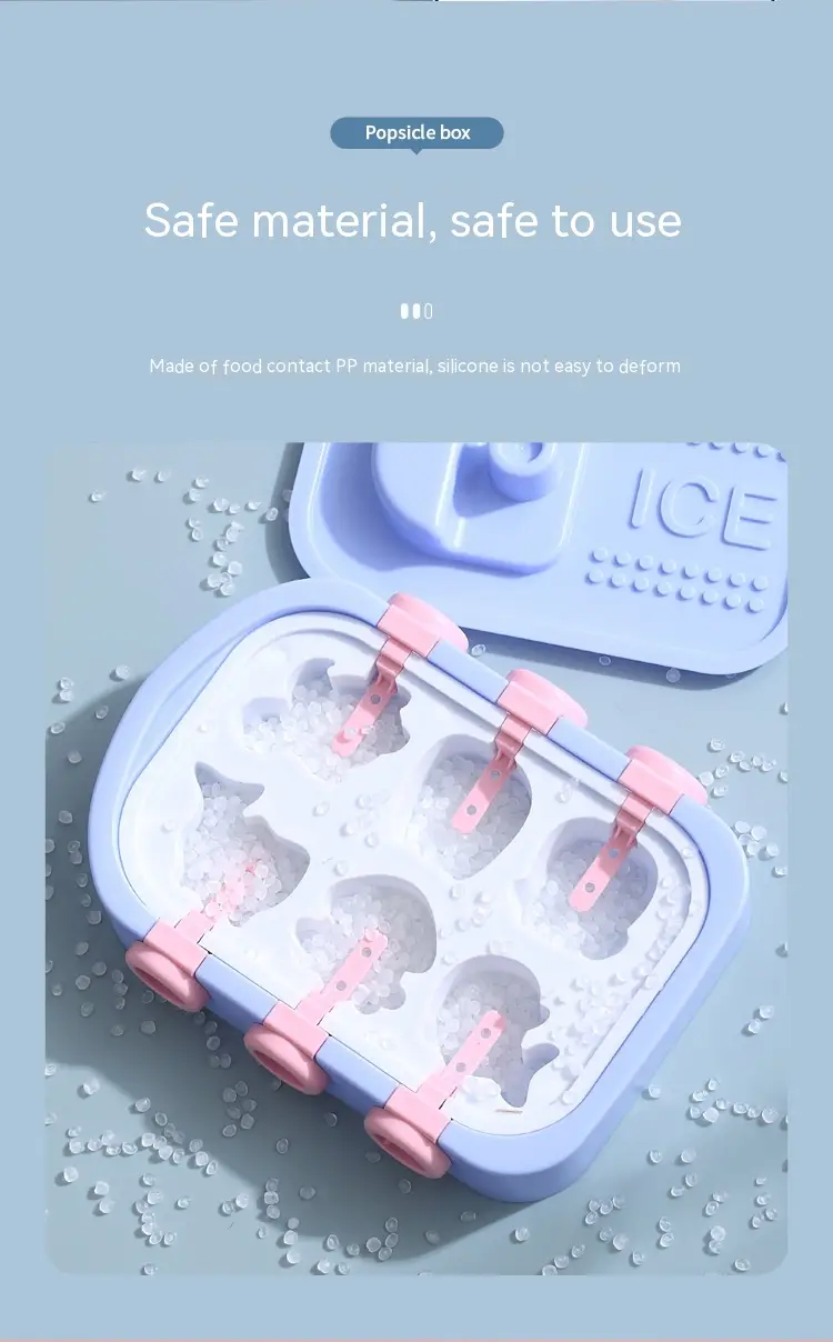 Household Ice Cream Silica Gel Ice Mold