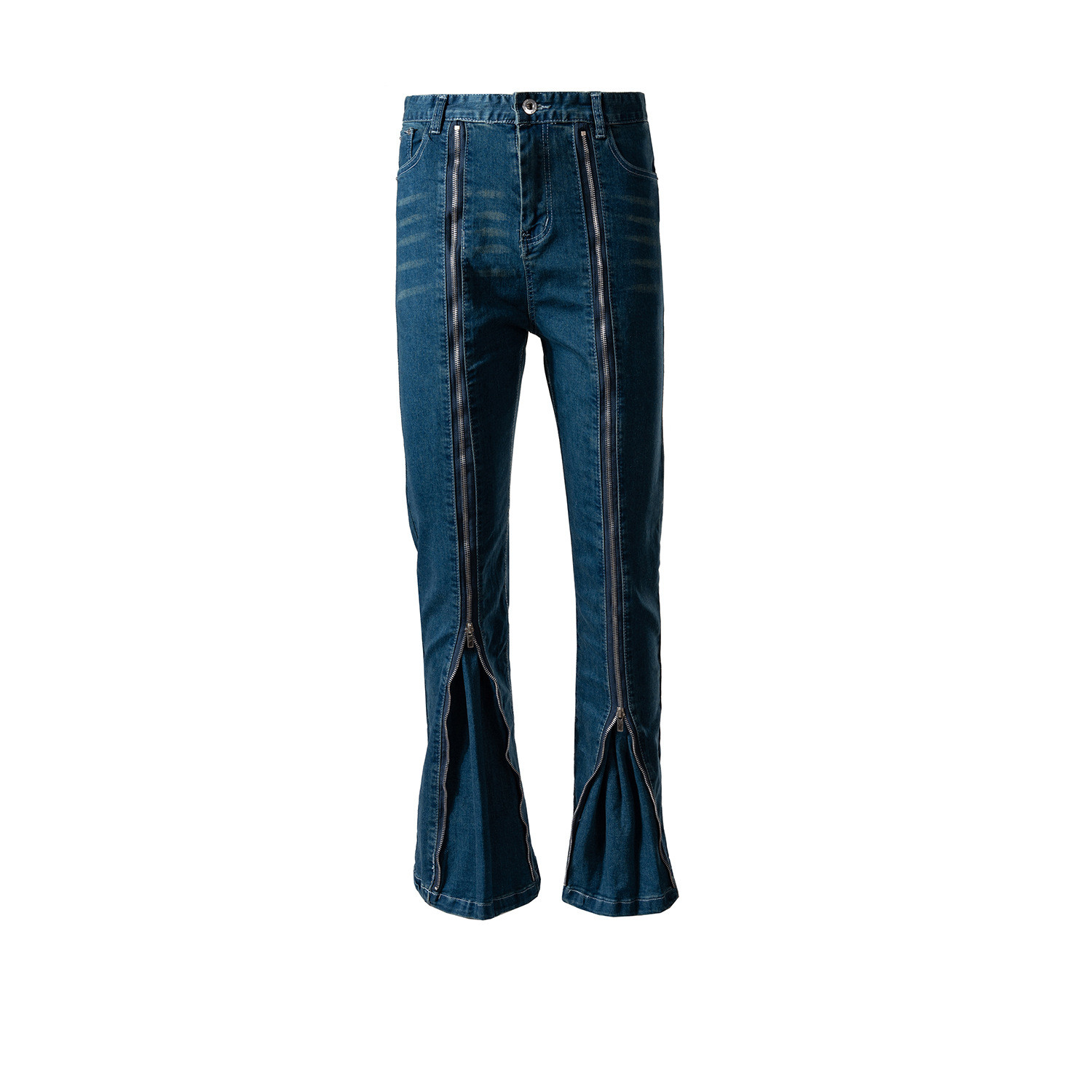 Title 4, Jeans unisex di alta moda, stile urban street c...