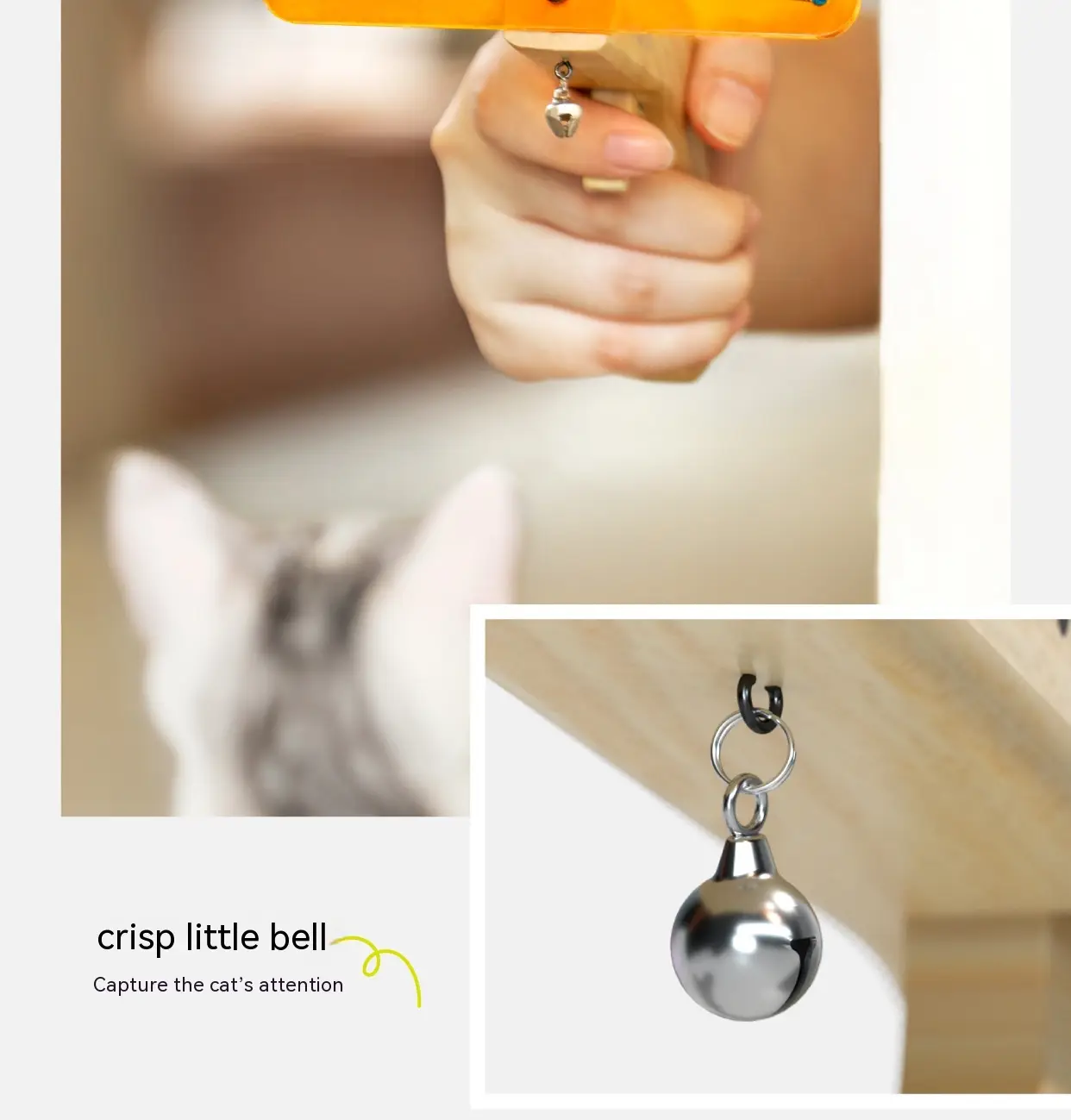 Cat Relieving Boredom Interactive Self-Hi Toy