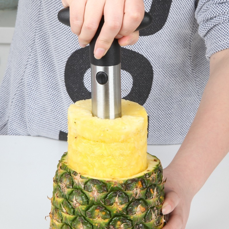 Title 1, Pineapple Slicer Peeler Cutter Parer Knife Stai...