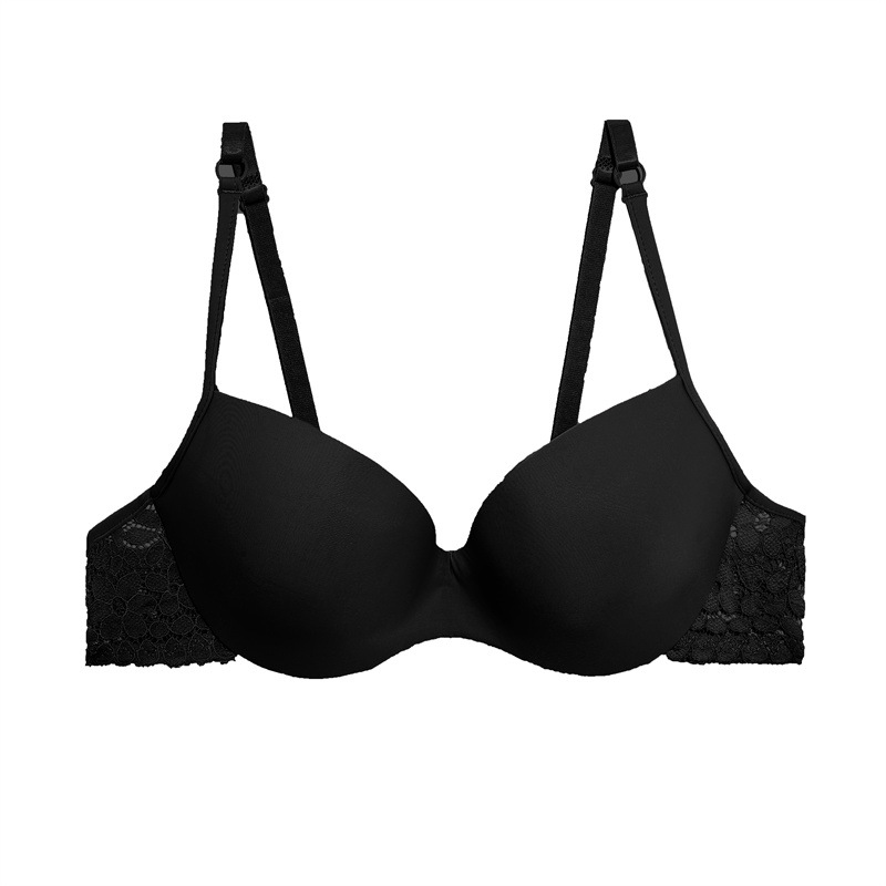 Title 9, Womens Underwear Gathered Lace Side Bra With S...