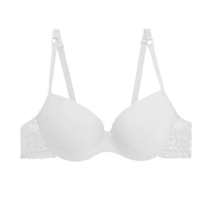 Title 19, Womens Underwear Gathered Lace Side Bra With S...