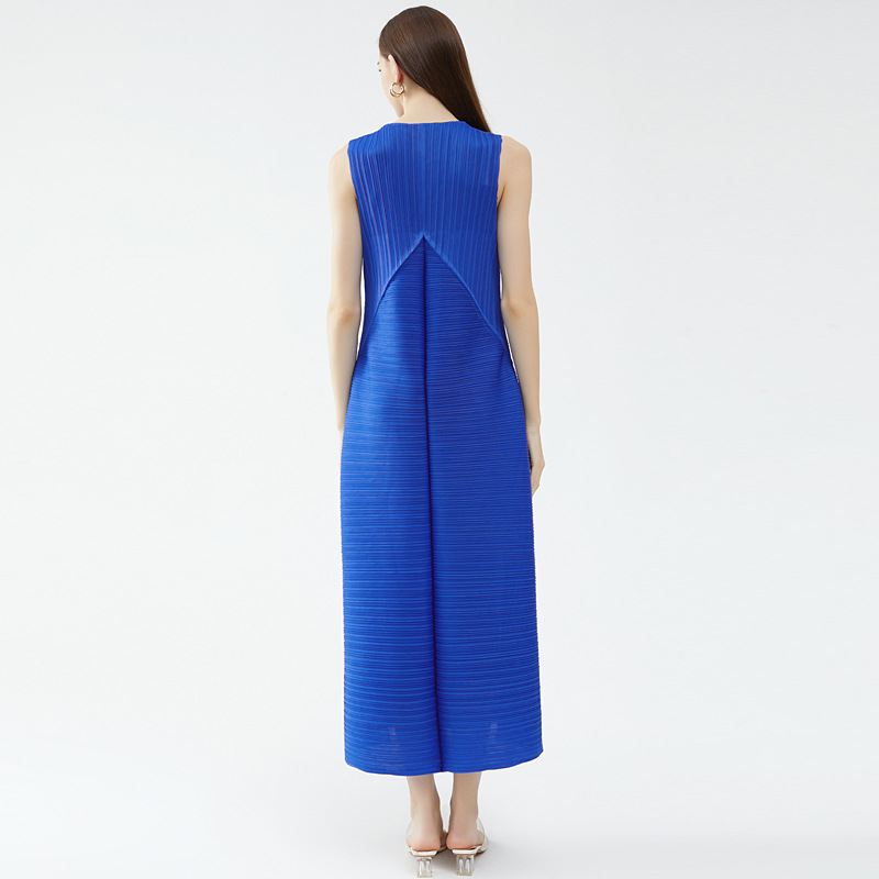 Pleated Day Dress