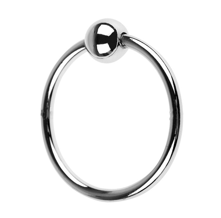 Toy Supplies Metal Horseshoe Ring Single Bead Ring 9