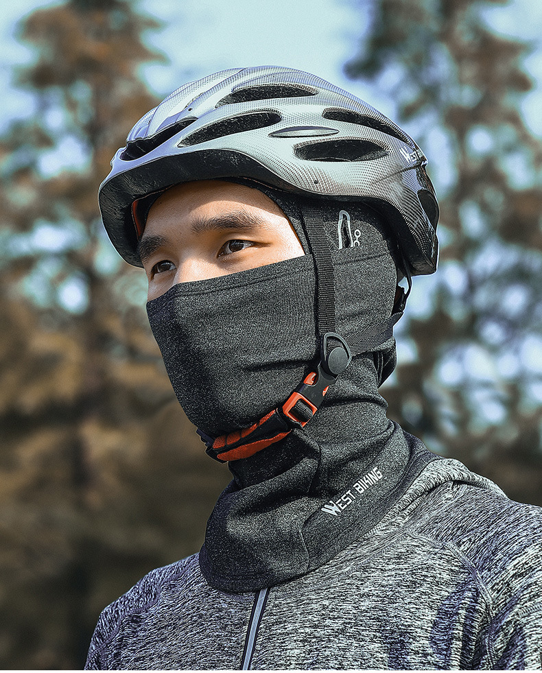 Thermal Headgear Fleece Cycling Mask With Eyehole — foto 3