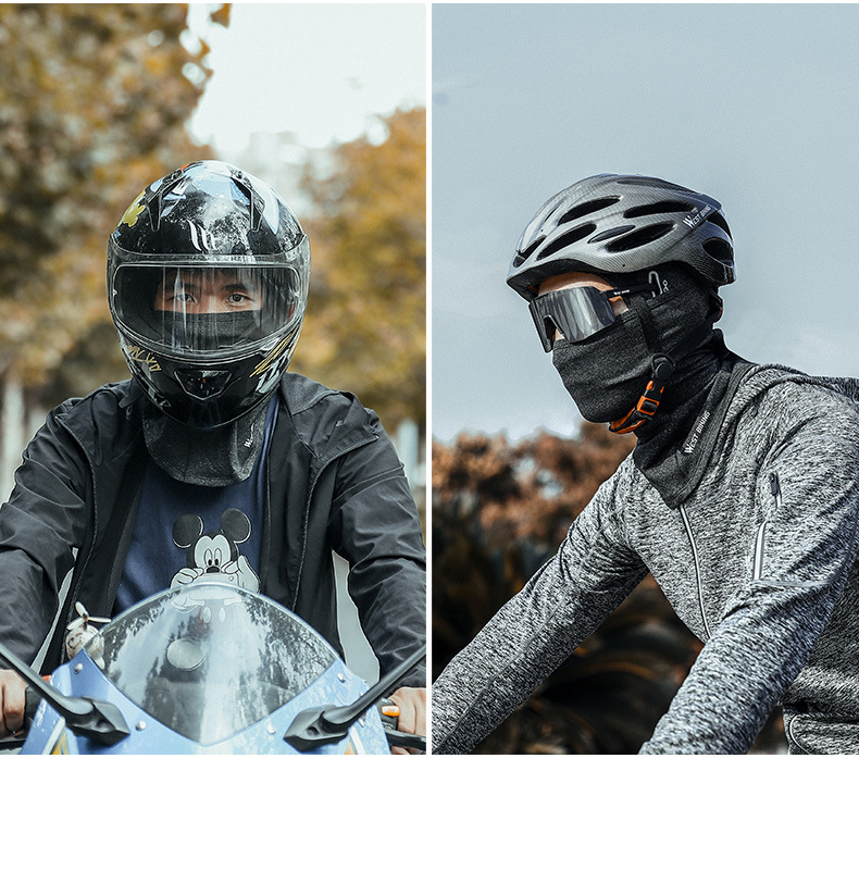Thermal Headgear Fleece Cycling Mask With Eyehole — foto 12