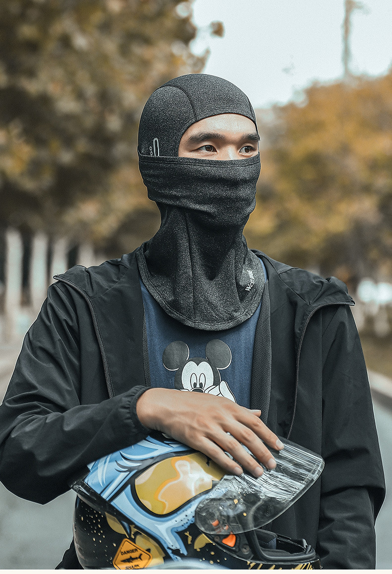 Thermal Headgear Fleece Cycling Mask With Eyehole — foto 4