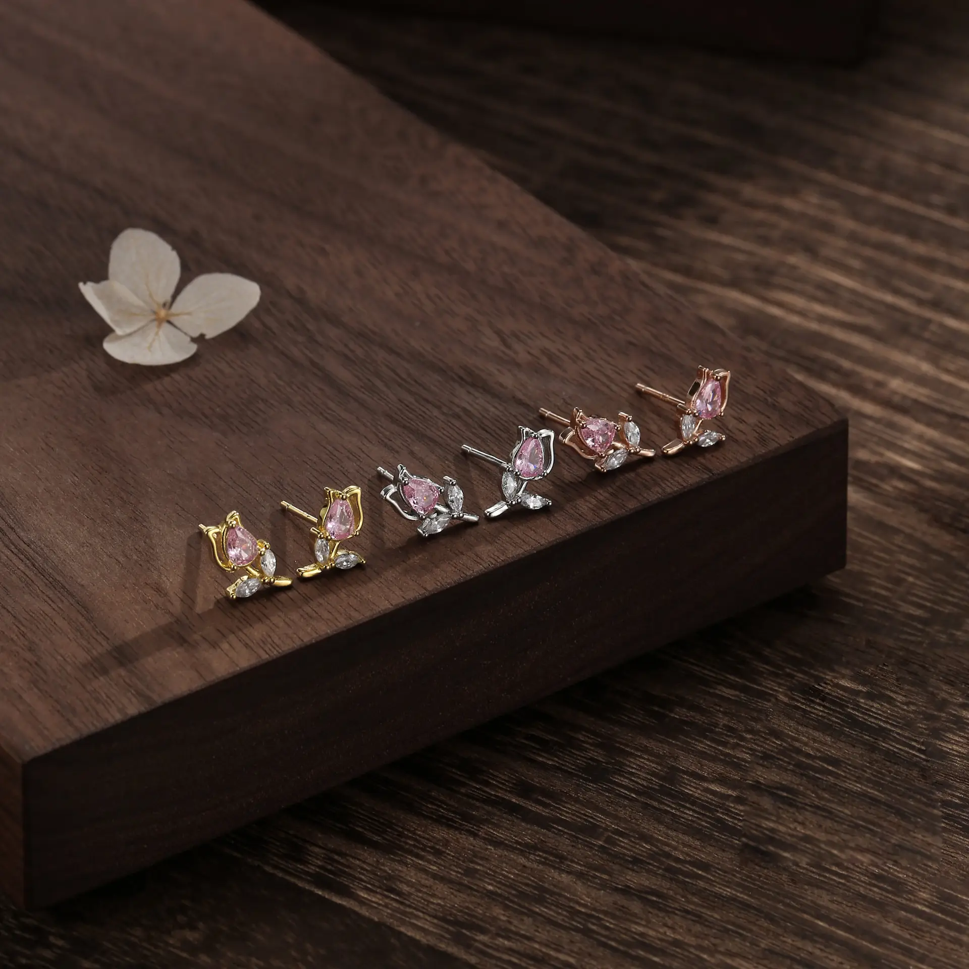 S925 Sterling Silver Flat Ear Studs Piercing