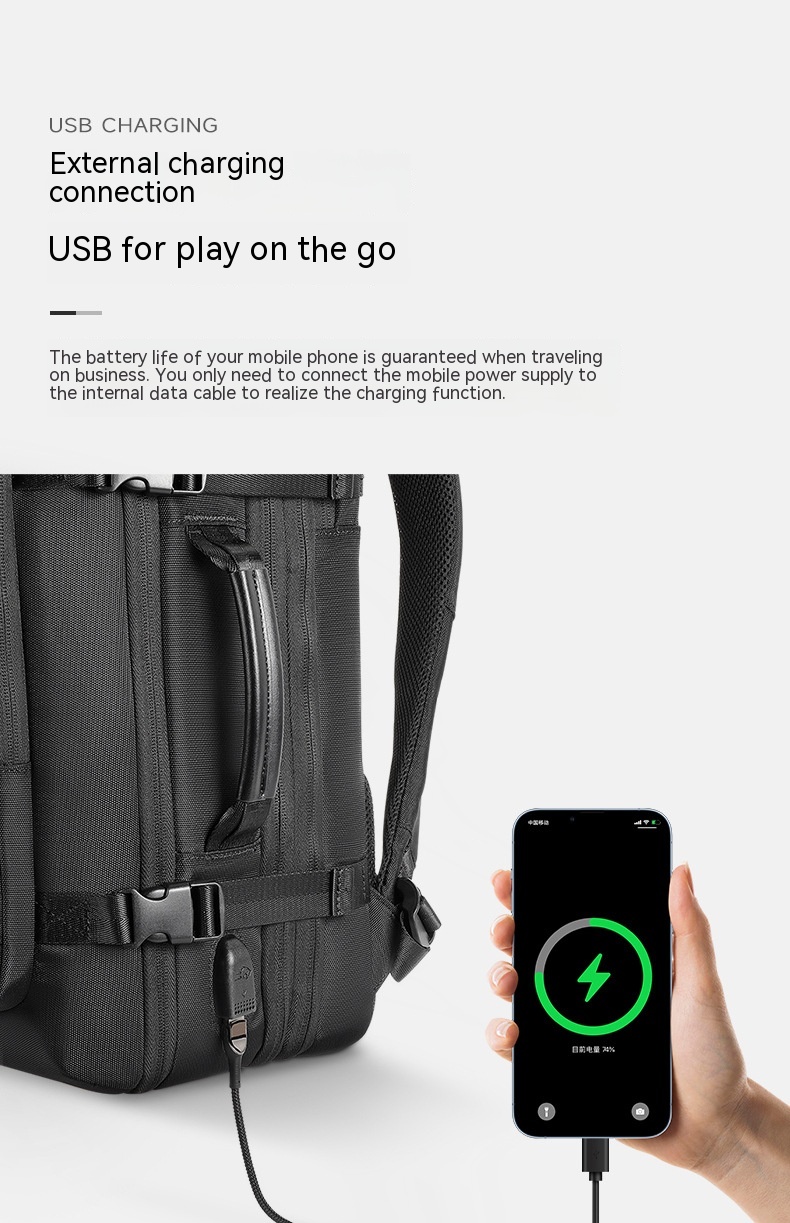 Travel Bag Multi-layer Horizontal Large Capacity Thickened Notebook Backpack
