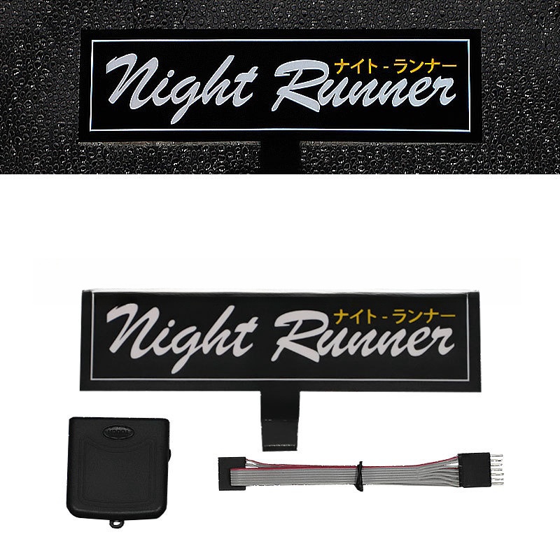 Led Luminous Stickers Wanted Five-star El Cold Light Film Car Stickers Car Window Windshield Lighting Decoration — foto 19