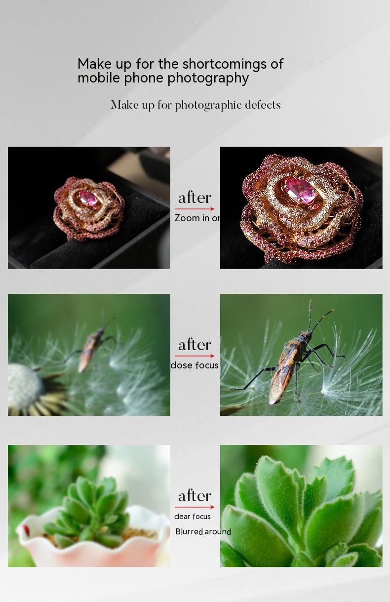 30-120mm Long-distance Mobile Phone Rear Macro Lens - Image 17